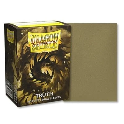 (Dragon Shield) Matte Dual Sleeves - Truth - 100 Unités - 63mm x 88mm