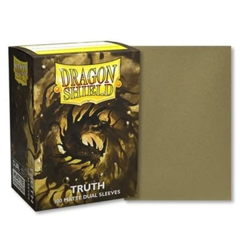 (Dragon Shield) Matte Dual Sleeves - Truth - 100 Unités - 63mm x 88mm
