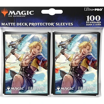 (UP) MTG Sleeves - Tidus, Yuna's Guardian (Commander) - 100 Unités - 63.5mm x 89mm*