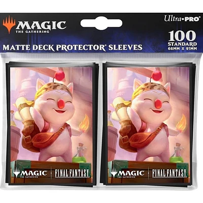 (UP) MTG Sleeves - Stiltzkin, Moogle Merchant - 100 Unités - 63.5mm x 89mm*