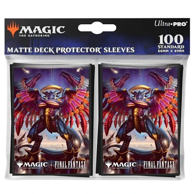 (UP) MTG Sleeves - Summon: Bahamut - 100 Unités - 63.5mm x 89mm*