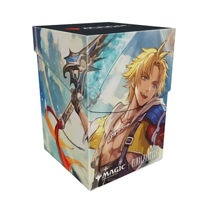(UP) - MTG 100+ Deck Box - Tidus, Yuna's Guardian (Commander)*