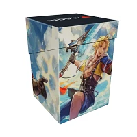 (UP) - MTG 100+ Deck Box - Tidus, Yuna's Guardian (Commander)*