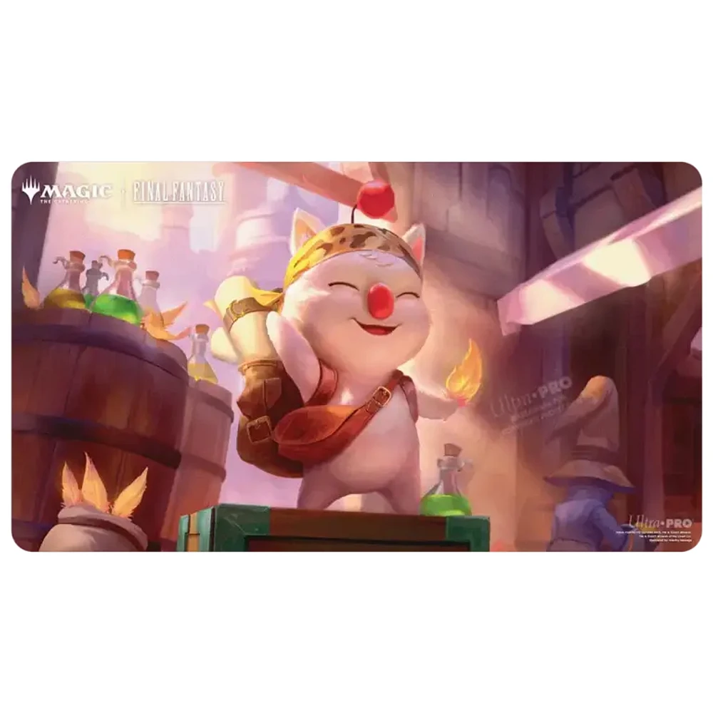 (UP) - Playmat - MTG Final Fantasy - Stiltzkin, Moogle Merchant*