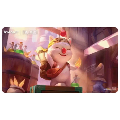(UP) - Playmat - MTG Final Fantasy - Stiltzkin, Moogle Merchant*