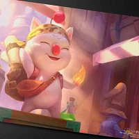 (UP) - Playmat - MTG Final Fantasy - Stiltzkin, Moogle Merchant*