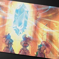 (UP) - Playmat - MTG Final Fantasy - The Crystal's Chosen*