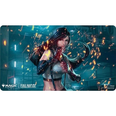 (UP) - Playmat - MTG Final Fantasy - Tifa, Martial Artist*