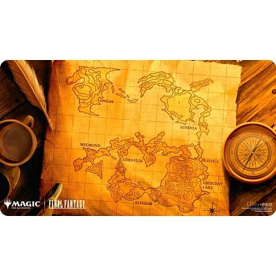 (UP) - Playmat - MTG Final Fantasy - World Map*