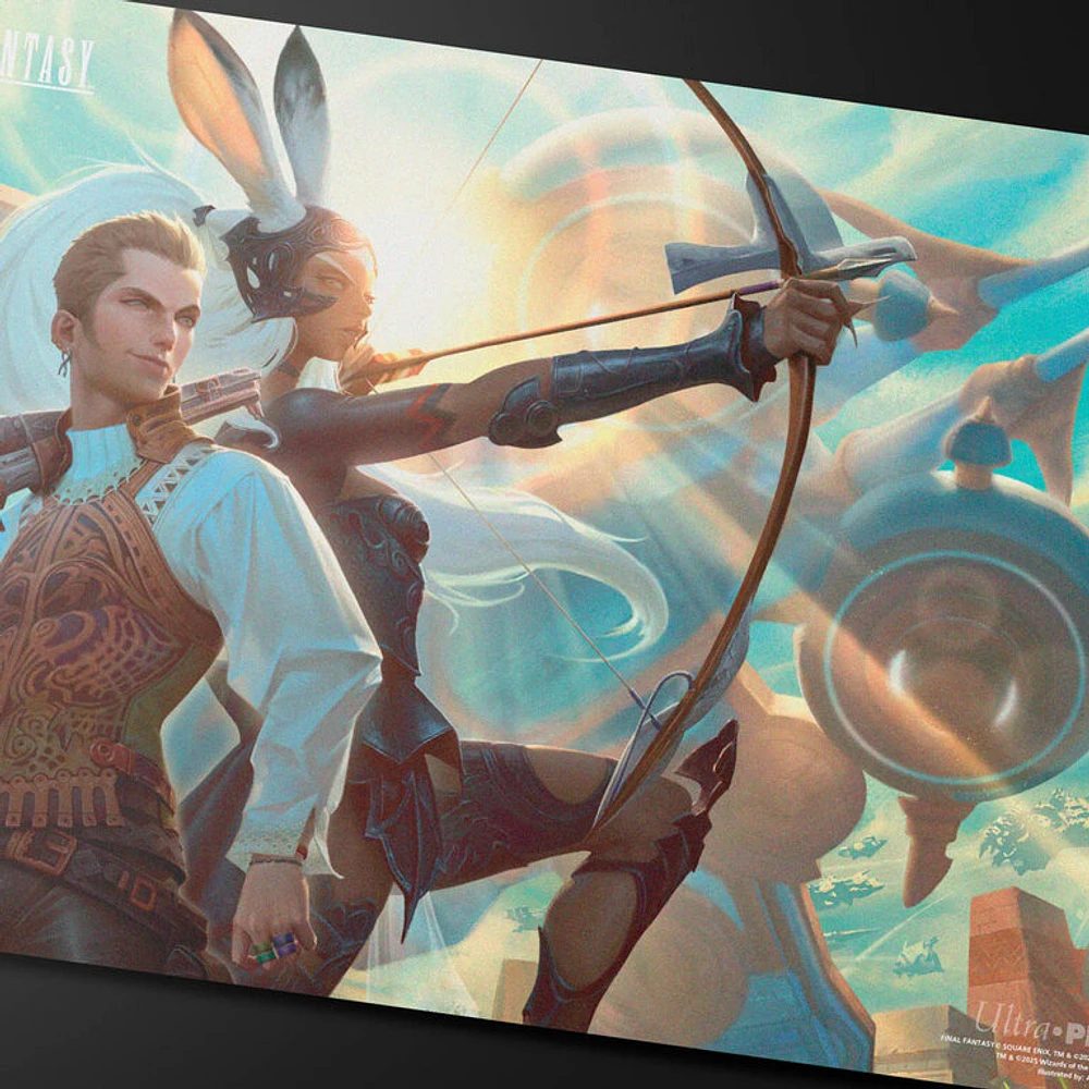 (UP) - Playmat - MTG Final Fantasy - Balthier & Fran*