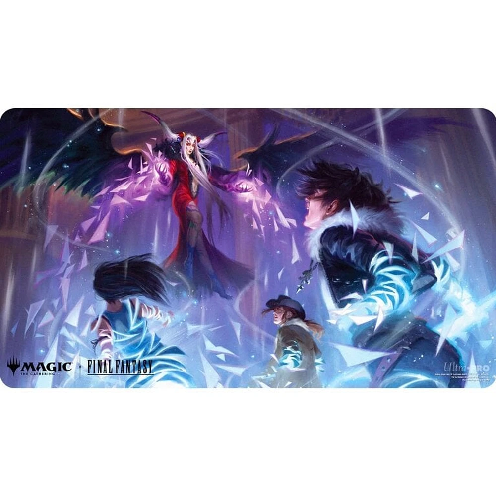 (UP) - Playmat - MTG Final Fantasy - Temporal Extortion as ''Absorb into Time''*