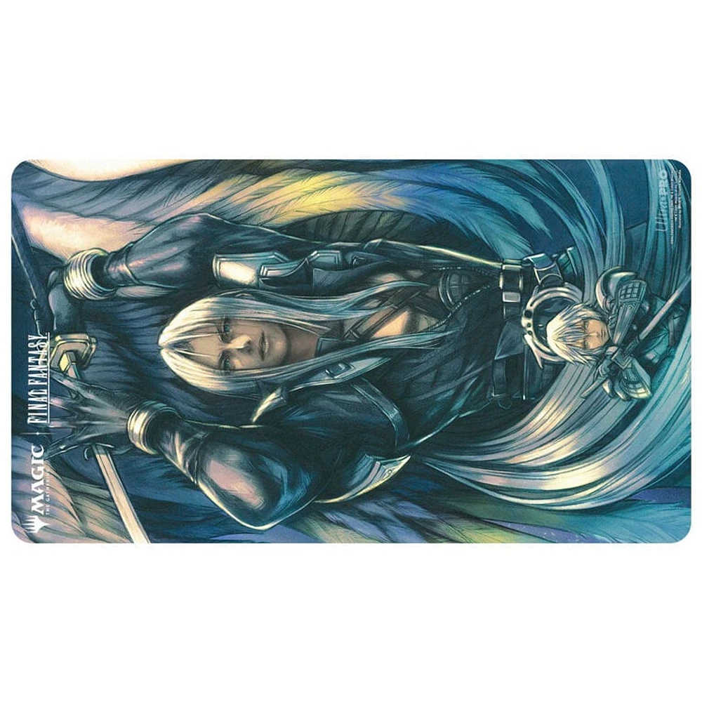 (UP) Playmat - MTG Final Fantasy - Double Sided - Sephiroth, Fabled Soldier / Sephiroth, One-Winged Angel*