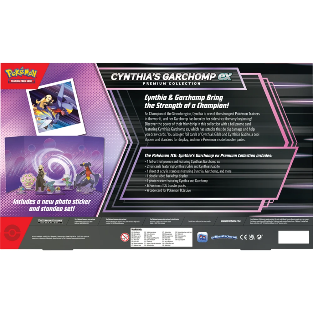 Pokémon - Cynthia's Garchomp ex Premium Collection (Anglais)