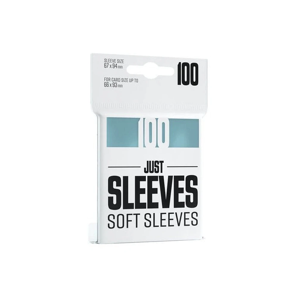 (Gamegenic) Just Sleeves - Soft Sleeves - 100 unités - 67mm x 94mm