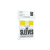 (Gamegenic) Just Sleeves - Standard - Yellow - 50 unités - 66mm x 92mm