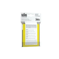 (Gamegenic) Just Sleeves - Standard - Yellow - 50 unités - 66mm x 92mm