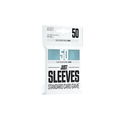 (Gamegenic) Just Sleeves - Standard - Clear - 50 unités - 66mm x 92mm