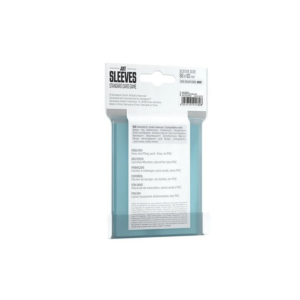 (Gamegenic) Just Sleeves - Standard - Clear - 50 unités - 66mm x 92mm