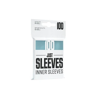 (Gamegenic) Just Sleeves - Inner Sleeves - 100 unités - 64mm x 89mm