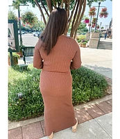 LAYLA LS SWEATER DRESS