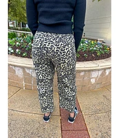 LEOPARD BARREL PANT