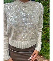 SEQUIN SHELI SWEATER