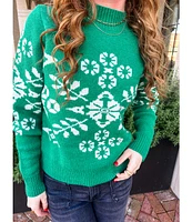 ROSEMARY FLORAL SWEATER