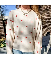 EVELIN HEART SWEATER