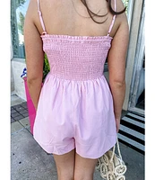 CONTRAST ROMPER