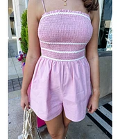 CONTRAST ROMPER