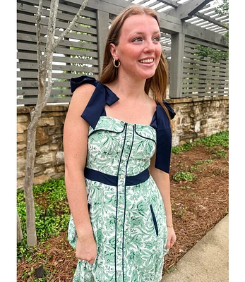 BECK TRIM DRESS