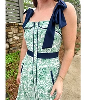 BECK TRIM DRESS