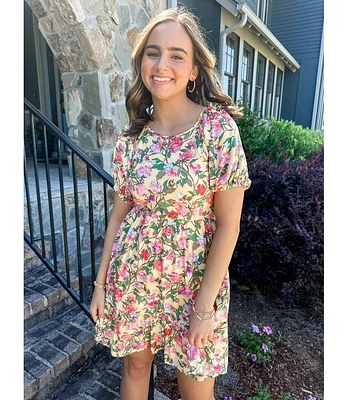 FLORA PUFF DRESS