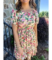 FLORA PUFF DRESS