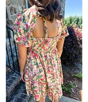 FLORA PUFF DRESS