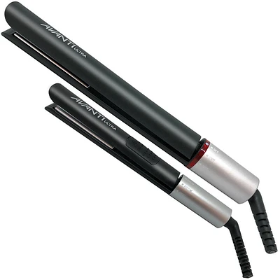 Titanium Flat Iron 1'' + Titanium Mini Flat Iron 3/4'' - AVTLMPP2C