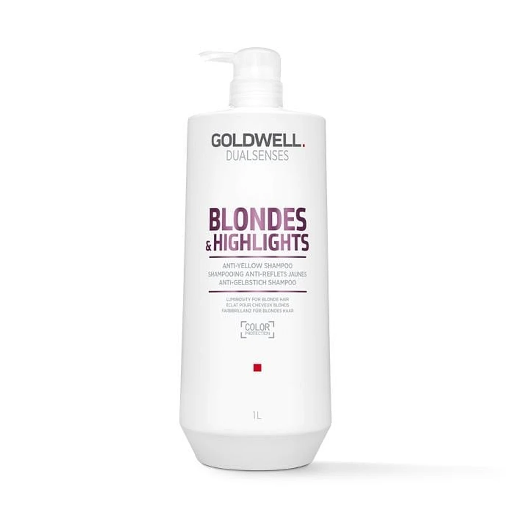 GOLDWELL - DUALSENSES | BLONDES & HIGHLIGHTS Shampooing Anti-Reflets Jaunes