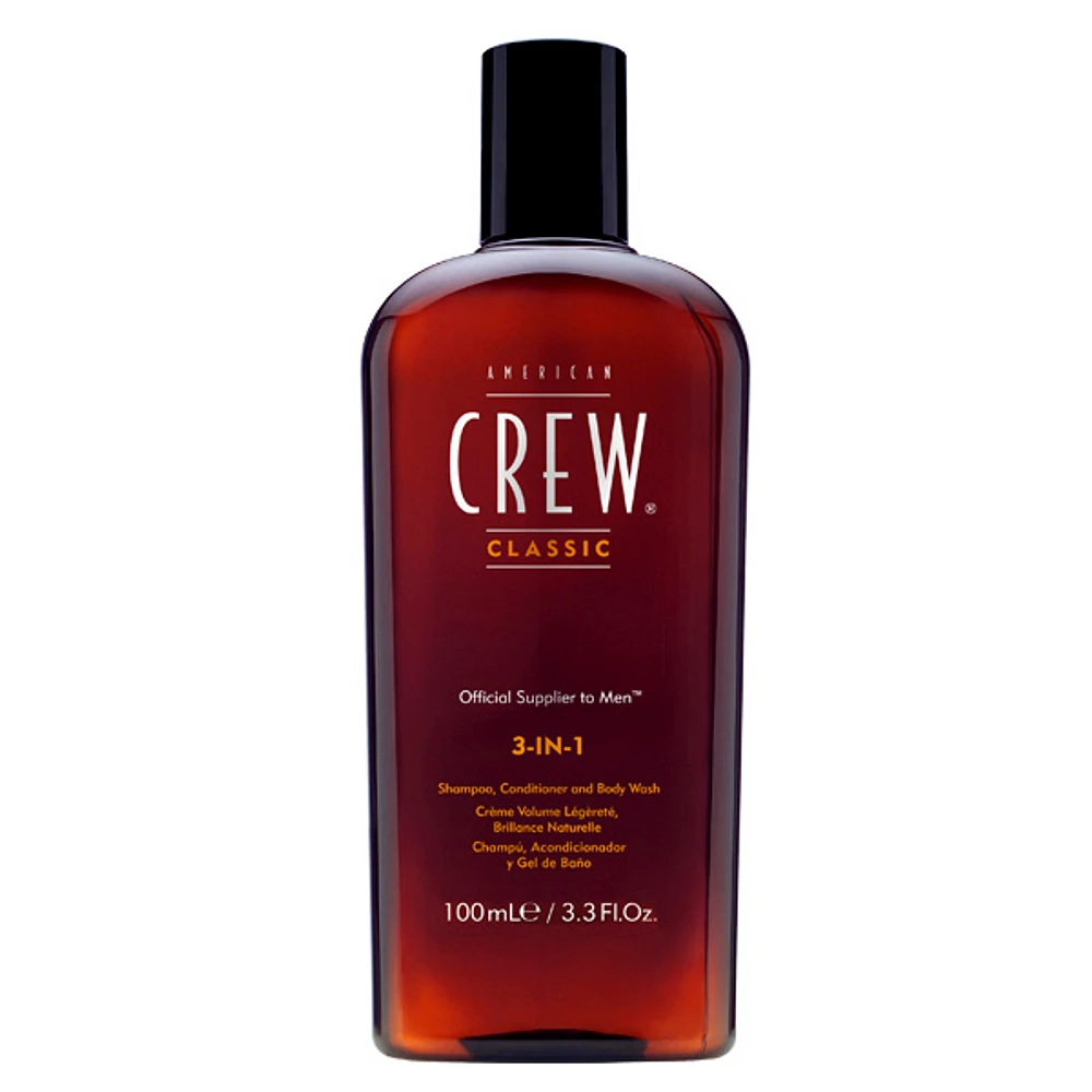 AMERICAN CREW - CLASSIC | 3-IN-1 Shampooing Soin et Gel Douche