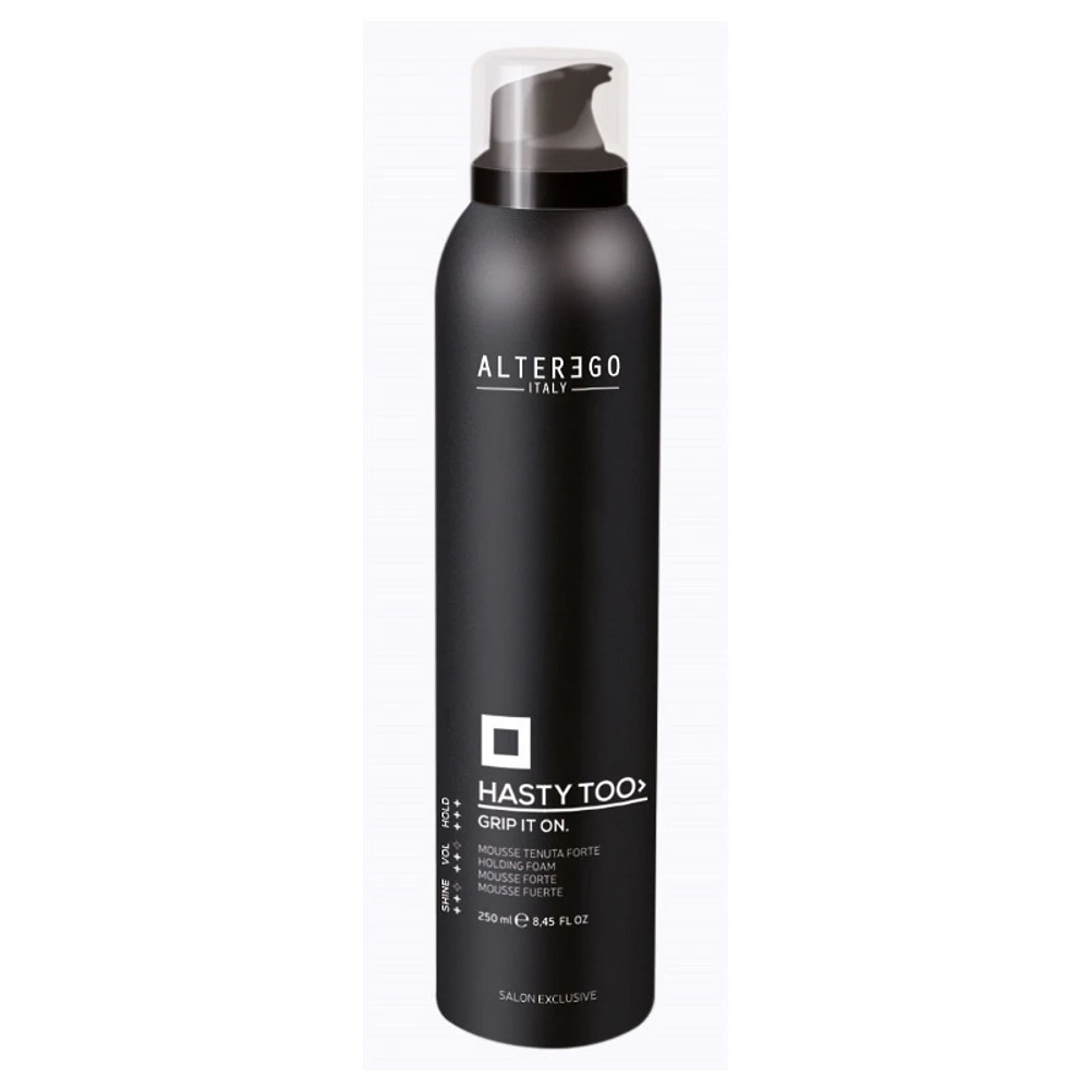 ALTER EGO - HASTY TOO | GRIP IT ON Mousse Forte 250ml (8.45 oz)