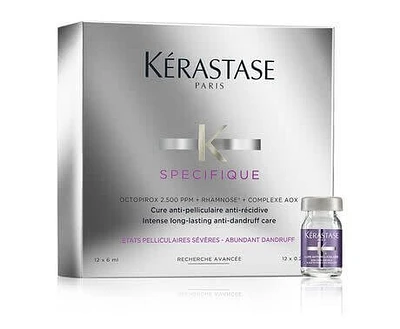 KÉRASTASE - SPECIFIQUE ***Cure Anti-Pelliculaire Anti-Récidive 12 x 6ml (0.20 oz)