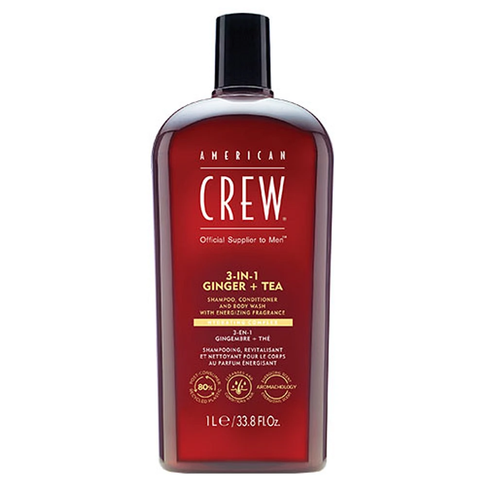 AMERICAN CREW - GINGER + TEA 3-IN-1