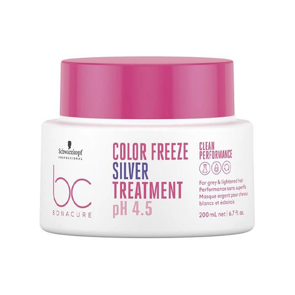 BONACURE | COLOR FREEZE | SILVER Masque Argent 200ml (6.7 oz)