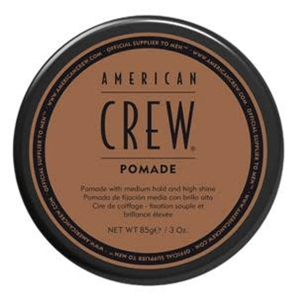 AMERICAN CREW - COIFFANT | POMADE Medium Hold and high Shine / Cire de coiffage Fixation Souple et Brillance Élevée