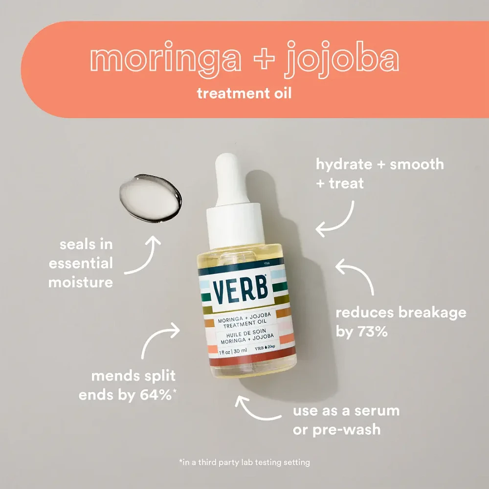 VERB - MORINGA + JOJOBA Huile de Soin 30ml (1 oz)