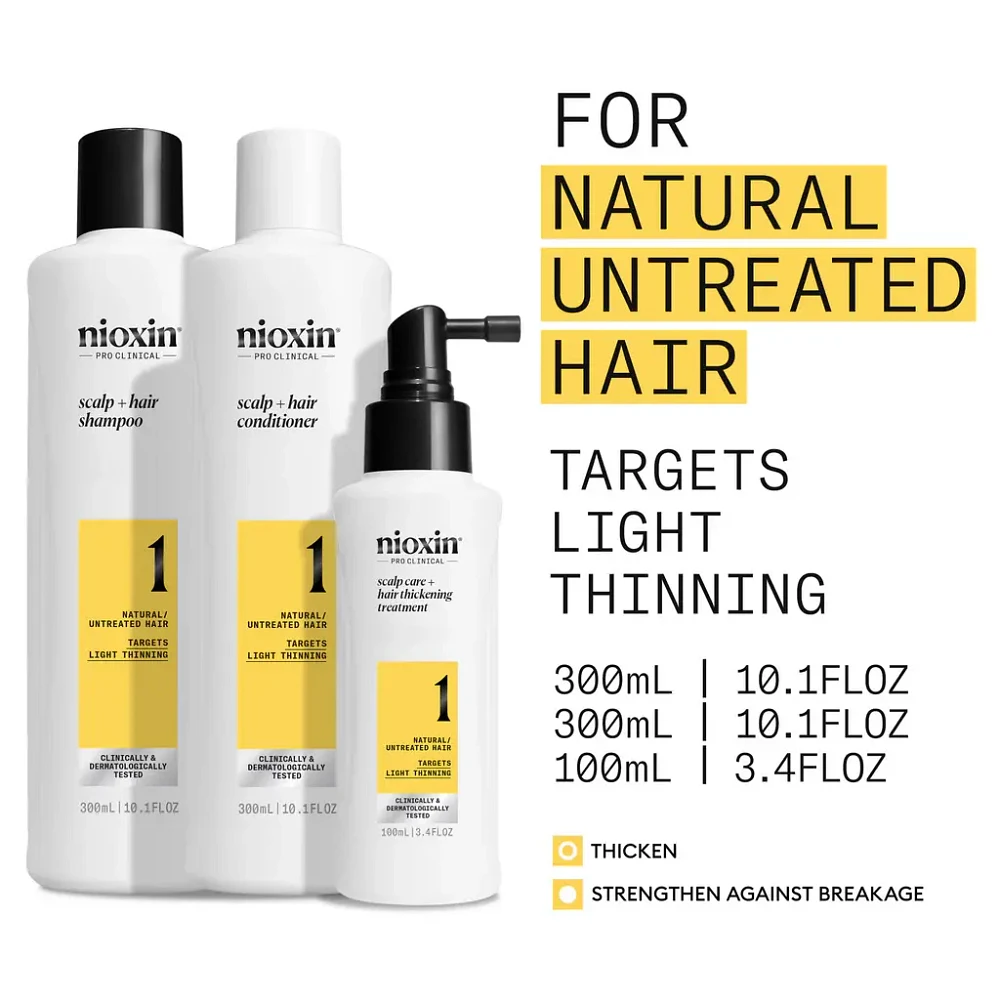 NIOXIN - SYSTÈME | 1 Cheveux Naturels