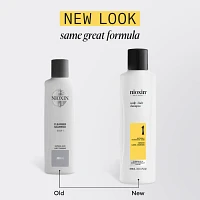 NIOXIN - SYSTÈME | 1 Cheveux Naturels Légèrement Clairsemés | DUO