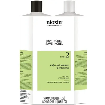 NIOXIN - SYSTÈME | 2 Cheveux Naturels Chute Avancé DUO