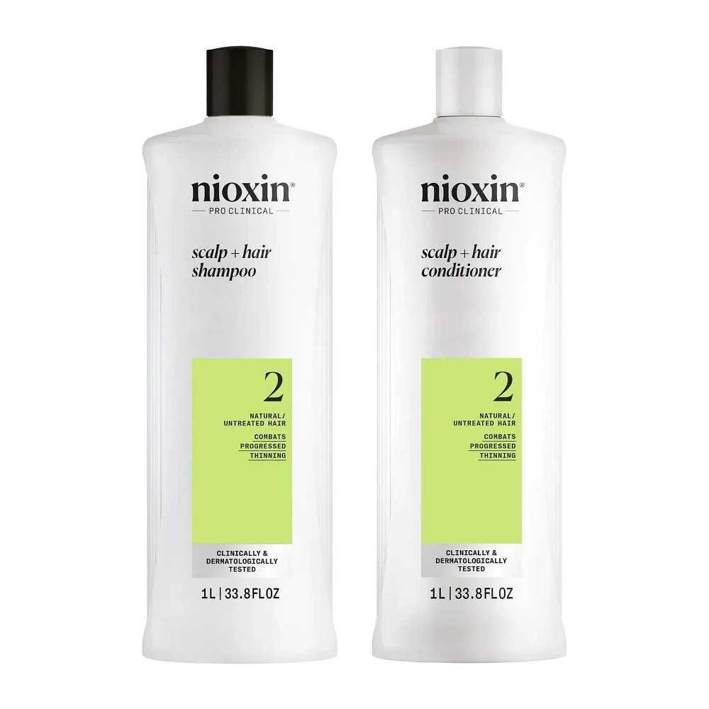 NIOXIN - SYSTÈME | 2 Cheveux Naturels Chute Avancé DUO