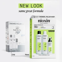 NIOXIN - SYSTÈME | 2 Cheveux Naturels Chute Avancée | KIT | Trousse d'Essaie