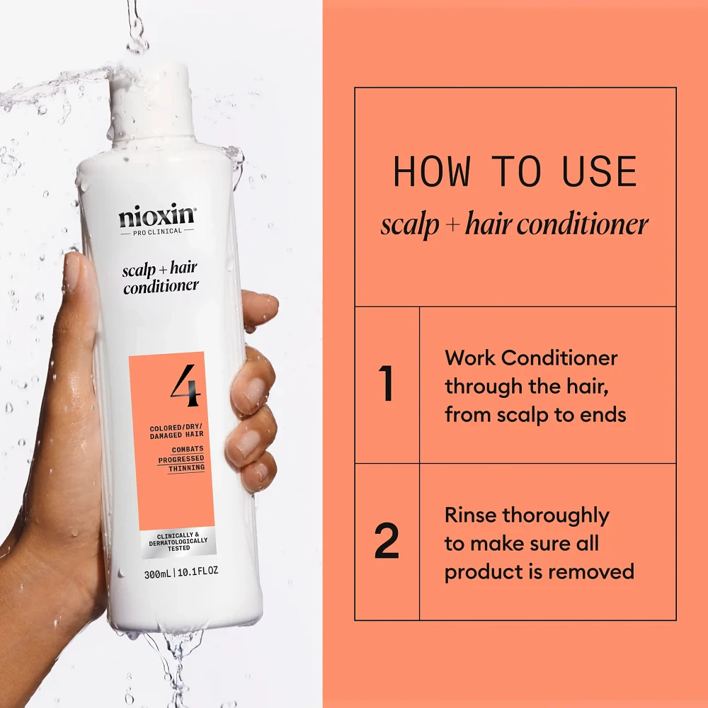 NIOXIN - SYSTÈME | 4 Cheveux Colorés - Chute Avancée | Revitalisant